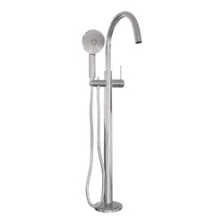 Brauer chrome edition vrijstaande badkraan met handdouche chrome