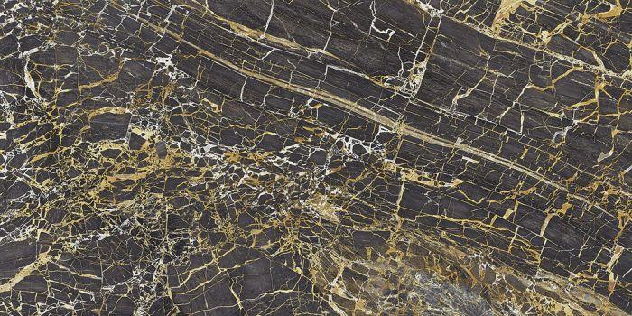 Black golden vloer/wandtegel marmerlook 60x120 cm. € 59,95 per m2