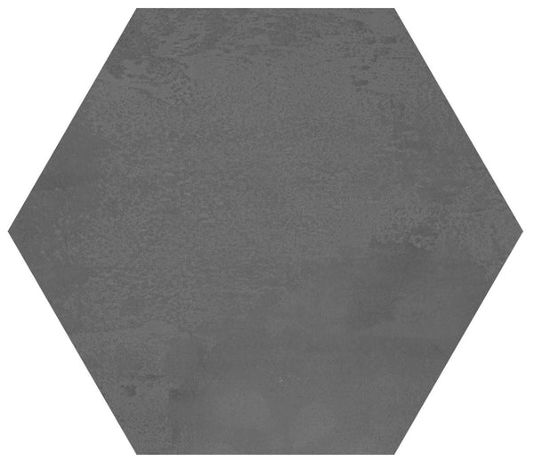 Hexagon Madelaine Antraciet 17,5x17,5