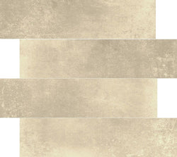 Attica beige wandtegelstroken betonlook 58,5x14,5 cm. €59,95 per m2