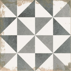 Antique Triangle 33,3x33,3 meerkleurig