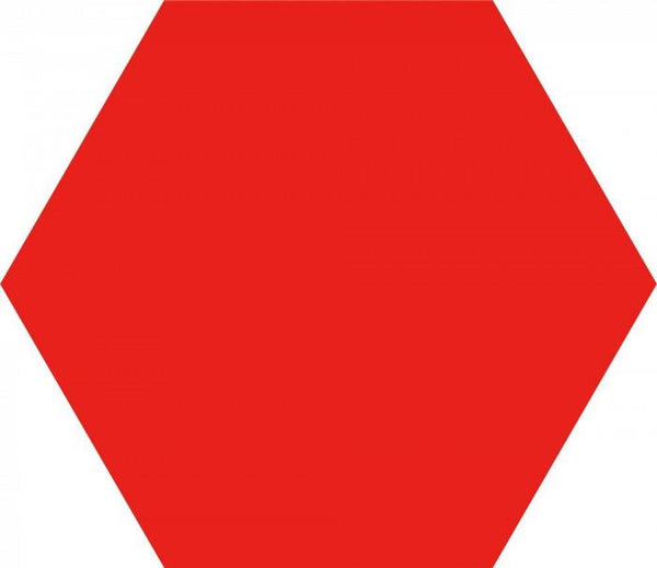 Opal Rojo Hexagon 28,5x33