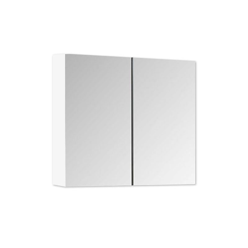 Spiegelkast Tieme hoogglans wit 80x70x16 cm