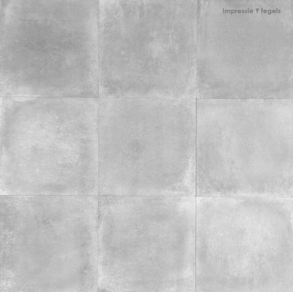 Attica grijs vloer/wandtegel betonlook 58,5x58,5 cm. €35,95 per m2