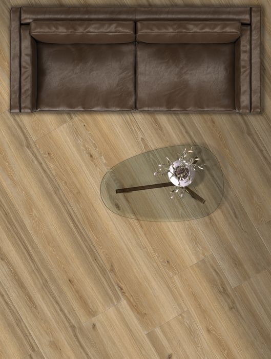 Hestia bruin vloer/wandtegel houtlook 20x120 cm. €47,95 per m2